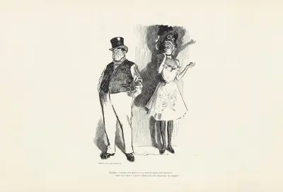 Manager; Wenn du dich nicht zusammenreißt, muss ich unseren Vertrag brechen von Charles Dana Gibson