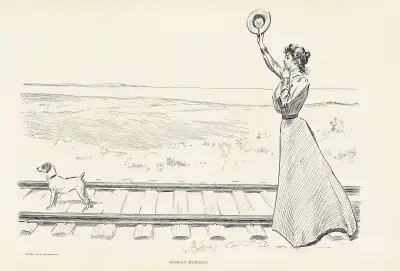 Montagmorgen, 1900 von Charles Dana Gibson
