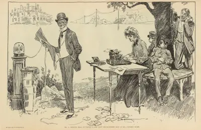 Mr. A. Merger hogg is taking a few days’ much-needed rest at his country home av Charles Dana Gibson