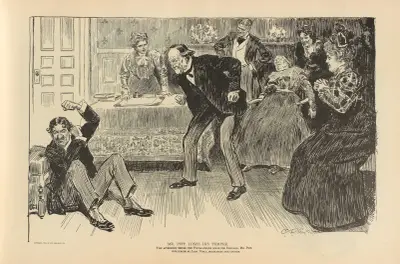 Mr. Pipp loses his temper av Charles Dana Gibson