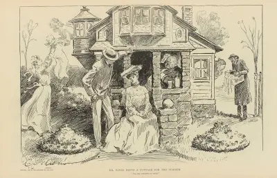 Mr. Wiggs rents a cottage for the summer av Charles Dana Gibson