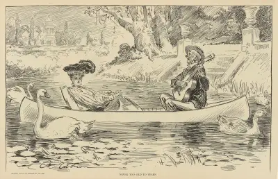 Never too old to yearn av Charles Dana Gibson
