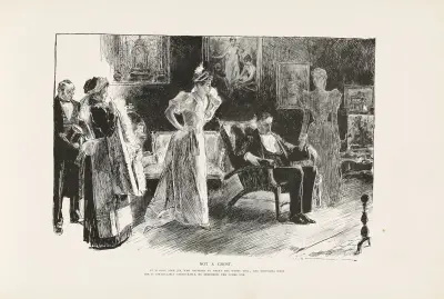 Not a ghost av Charles Dana Gibson
