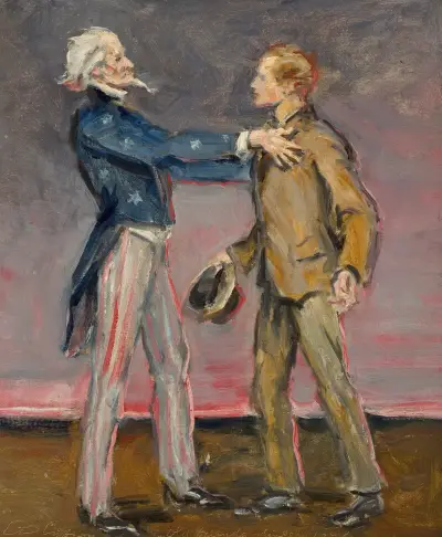 Old Friends Since 1778 av Charles Dana Gibson