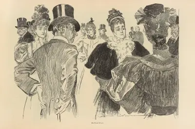 Auf der Bond Street von Charles Dana Gibson
