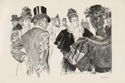On Bond Street av Charles Dana Gibson