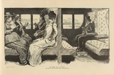 Auf dem Weg nach Italien von Charles Dana Gibson