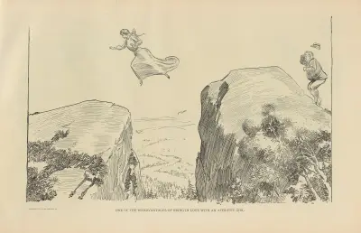 Ett av problemen med att vara kär i en atletisk tjej av Charles Dana Gibson