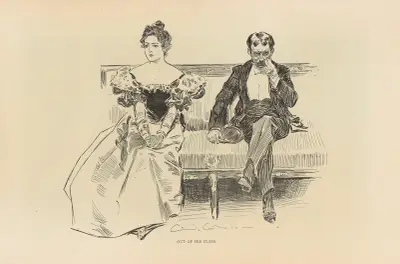 Out of his class av Charles Dana Gibson