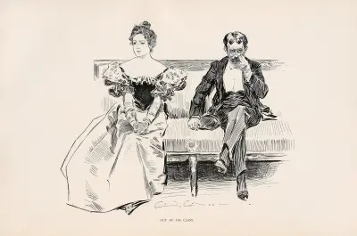 Out of his class av Charles Dana Gibson