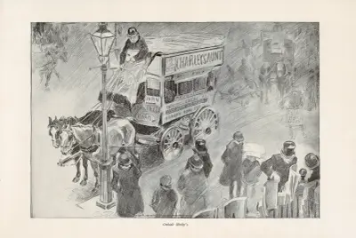 Outside Morley’s av Charles Dana Gibson