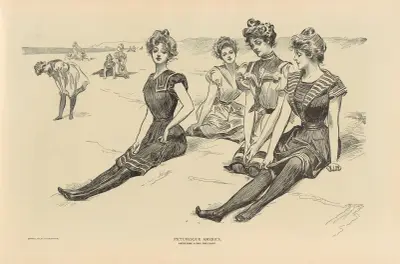 Pittoreska Amerika. Var som helst längs kusten av Charles Dana Gibson