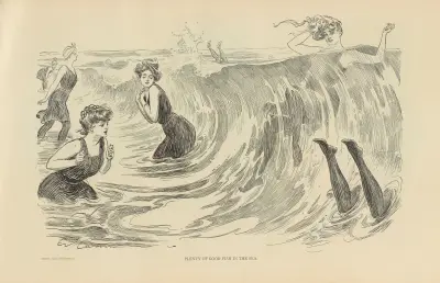 Plenty of good fish in the sea av Charles Dana Gibson