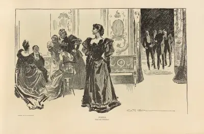 Pussel. Hitta adelsmannen av Charles Dana Gibson