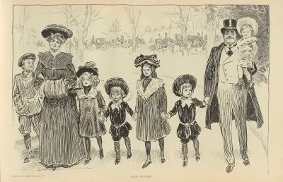 Race suicide av Charles Dana Gibson