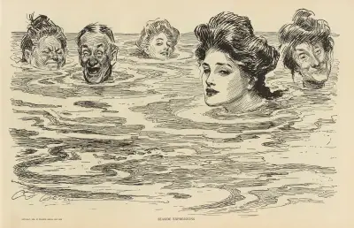 Seaside expressions av Charles Dana Gibson
