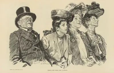 Ser New York (Flatiron) av Charles Dana Gibson