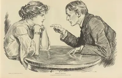 Serious business av Charles Dana Gibson