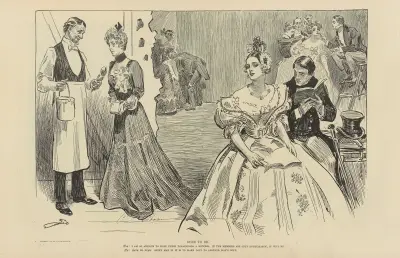 Sie; Ich bin so bestrebt, dass diese Theateraufführungen ein Erfolg werden von Charles Dana Gibson