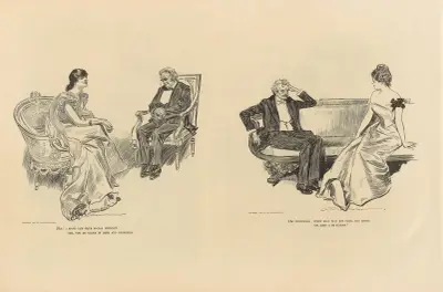 She; I have the true social instinct von Charles Dana Gibson