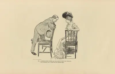 Sie; Ich frage mich manchmal, ob all das, was du mir gesagt hast, wahr war von Charles Dana Gibson