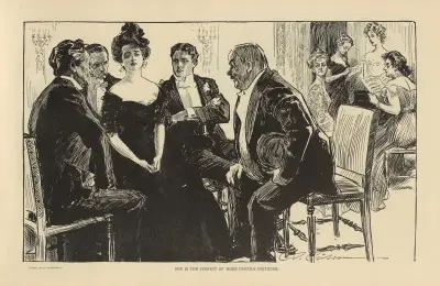 She is the subject of more hostile criticism av Charles Dana Gibson