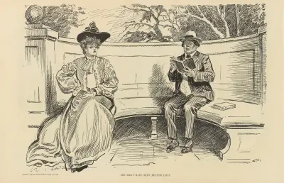 Sie hat schon bessere Tage gesehen von Charles Dana Gibson