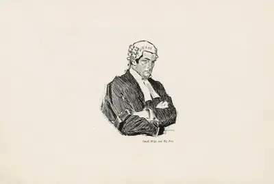 Small Wigs and Big Fees, Charles Dana Gibson