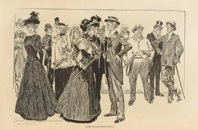 Some professional people av Charles Dana Gibson