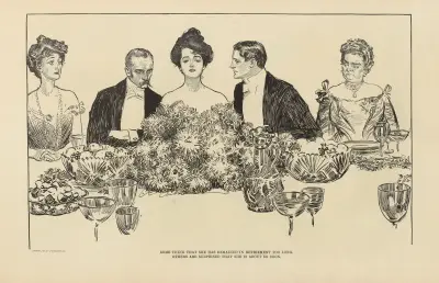 Manche meinen, sie sei zu lange im Ruhestand geblieben von Charles Dana Gibson