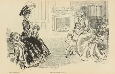 Manche Frauen ziehen Hunde vor von Charles Dana Gibson
