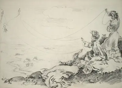 Summer sports av Charles Dana Gibson