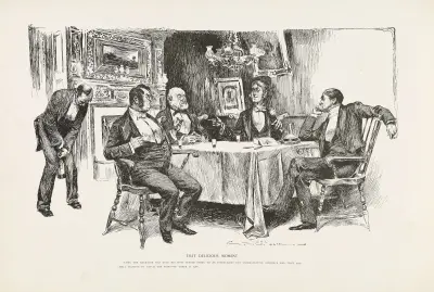 Dieser köstliche Moment, 1896 von Charles Dana Gibson