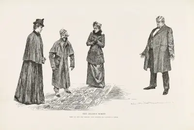 That delicious moment – When you meet the nobleman your daughter captured in europe, Charles Dana Gibson