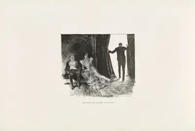 Den kvällen hennes förlovning tillkännagavs av Charles Dana Gibson