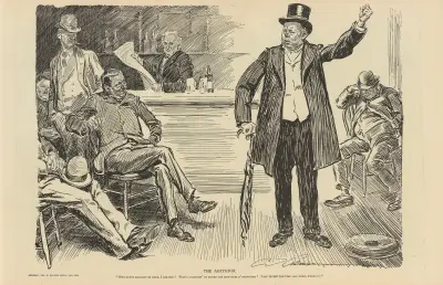 Der Agitator von Charles Dana Gibson