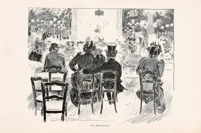 The Ambassadeurs av Charles Dana Gibson