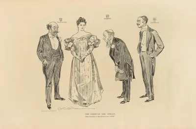 Den amerikanska flickan utomlands. Några drag av äktenskapsmarknaden av Charles Dana Gibson