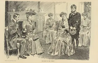 Das Baby der Familie von Charles Dana Gibson