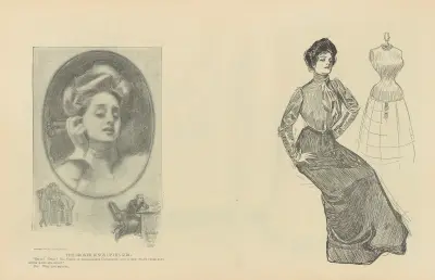 Der Makler ruft seine Freundin an von Charles Dana Gibson