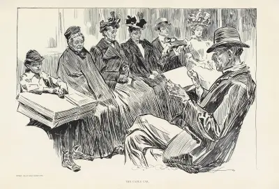 Linbanan av Charles Dana Gibson