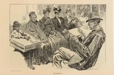Linbanan av Charles Dana Gibson