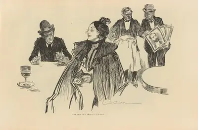 Carnots begravningsdag av Charles Dana Gibson