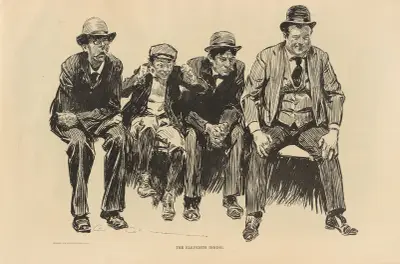 Das elfte Inning von Charles Dana Gibson