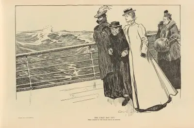 Der erste Ausflug von Charles Dana Gibson
