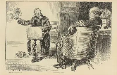 Der lustige Künstler von Charles Dana Gibson