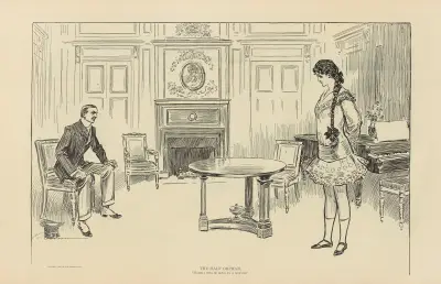 Die halbe Waise von Charles Dana Gibson