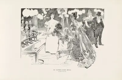 The Hopewell-Bonds Abroad, Charles Dana Gibson
