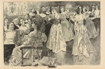 Der Jagdball, 1893 von Charles Dana Gibson