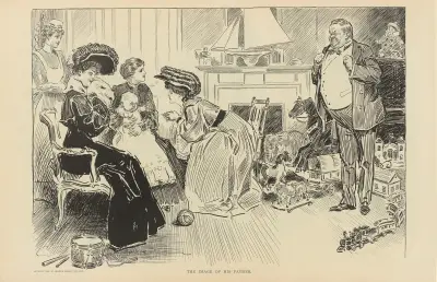 Das Bild seines Vaters von Charles Dana Gibson
